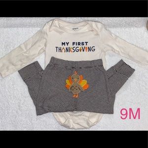 🦃 Carter’s First Thanksgiving Set 🦃